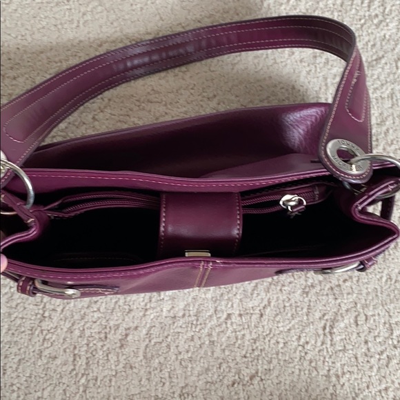 Tommy Hilfiger Purple Shoulder Bag - Picture 2 of 3
